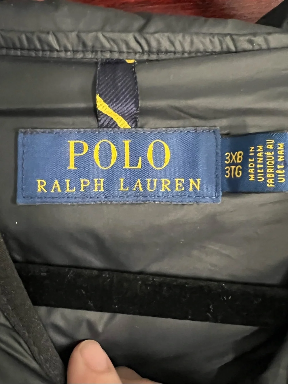 Polo Ralph Lauren Men’s Packable Puffer Coat Black size 3XB